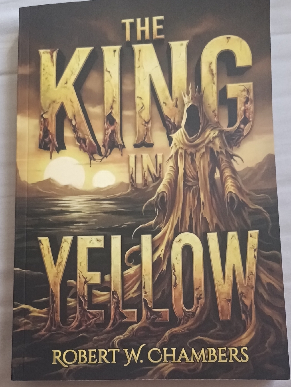 The King in Yellow Decorative Book Cover - Yellow